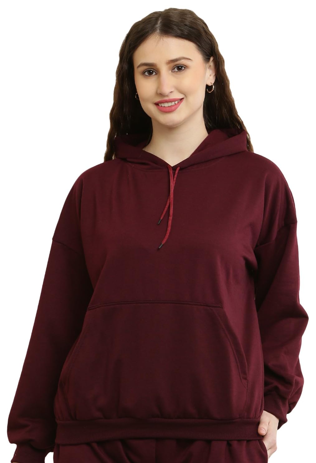 Elegance Women's Fleece Hoodie, Winter Wear, Hooded Neck, Long Sleeve || 3XL to 10XL || Plus Sizes || (11 Colours)-picture-24