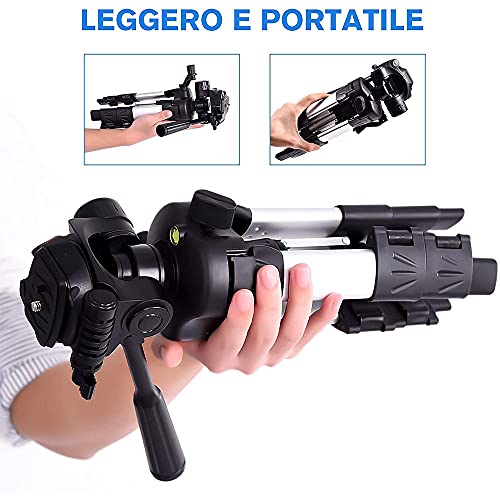 360°Stativ, Stativ Kamera, Smartphone Stativ, Handy Stativ, Tragbares Flexibles Stativ, Leichtes Stativ, für iPhone… – Bild 5