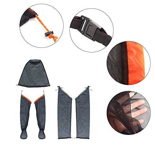 Lixada Anti-Mosquitoes Suit,Lightweight Bug Mosquito Suit Wear Ultra-fine Mesh for Men Women Hiking Fishing Camping Bee Feeding Cycling