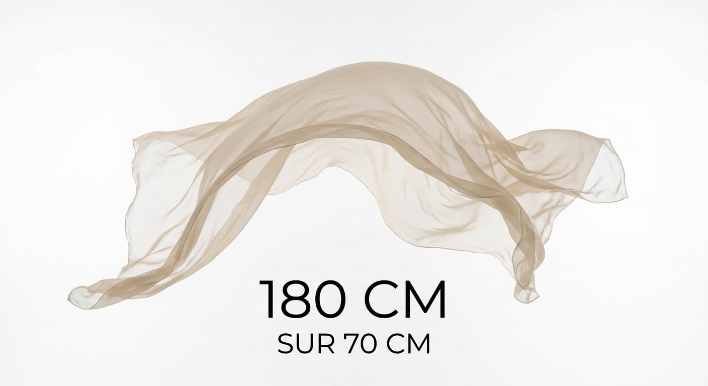 Générique Hijab en mousseline pour femme, lot de 6 hijabs légers Coffret cadeau élègant pour mariage, anniversaire et spéciales