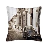【Anwendbare Szenen】Dieser Kissenbezug von uns ist mit einem modischen Aussehen entworfen und kann frei entworfen werden, um perfekt zu jeder Umgebung zu passen, so dass Ihr Zuhause edel und elegant aussieht. Wie Wohnzimmer, Arbeitszimmer, Schlafzimmer, Liegestuhl, Sofa, Auto, etc.