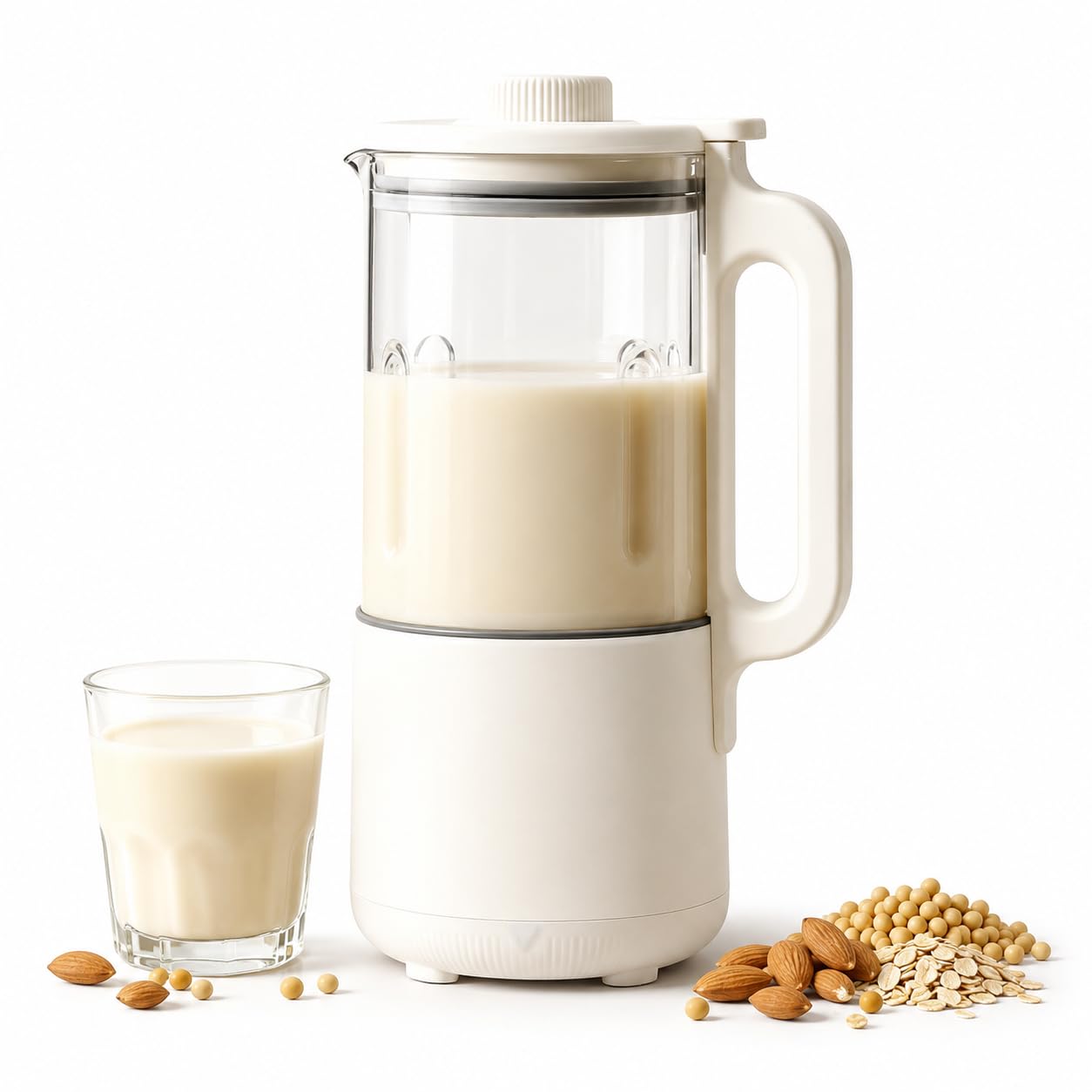 Machine lait noix, 21 000 tr/min, chaleur 800 W, 8 menus intelligents