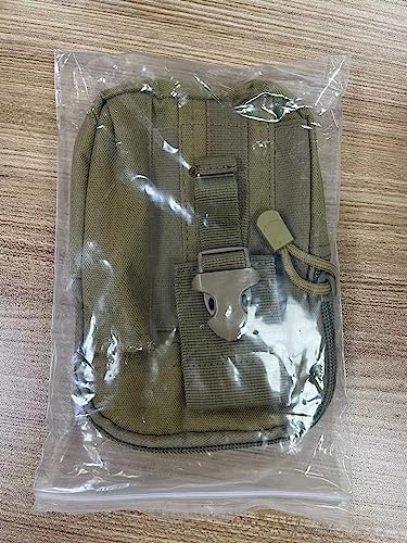 ZhaoCo Taktyczne kieszenie na pasku, nylonowe, wojskowe, kompaktowe, Molle EDC, na kemping, wędrówki, podróże