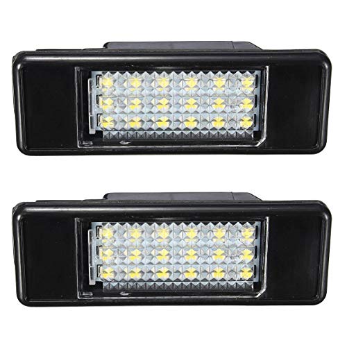 Luces de matrícula sin error para pasar ITV en Peugeot 307 308 y Citroen C4 2