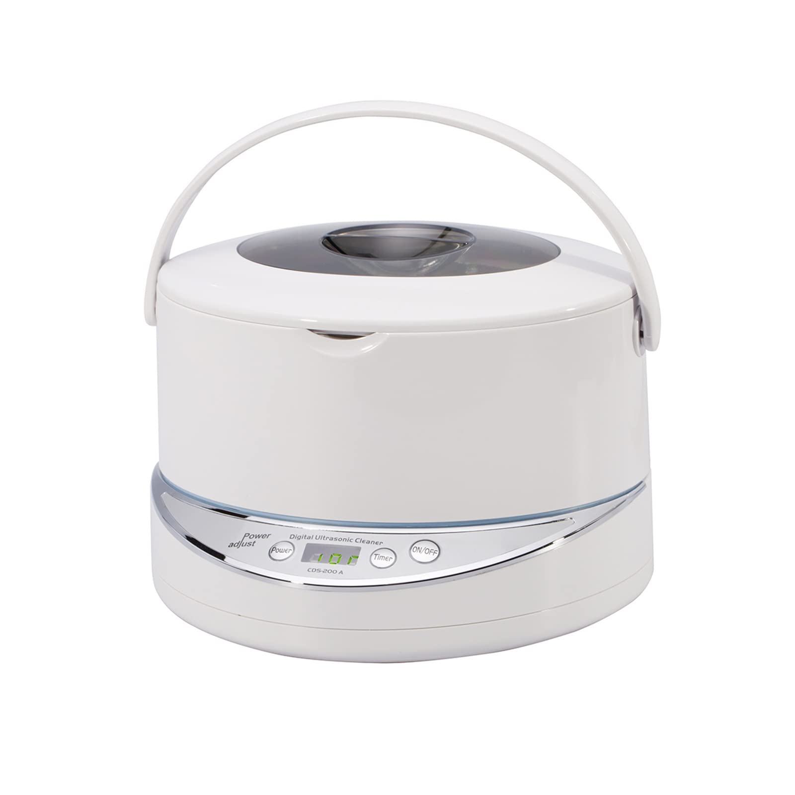 Solución de Limpiador ultrasónico Limpiador de Joyas de Plata 750ML 50W Limpiador ultrasónico Profesional portátil Limpieza de 360 ° Maquinillas de Afeitar Pendientes Anillos Colla
