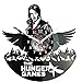 The Hunger Games Horloge murale en vinyle rétro Grande horloge style décoration d'intérieur Cadeau idéal pour un ami
