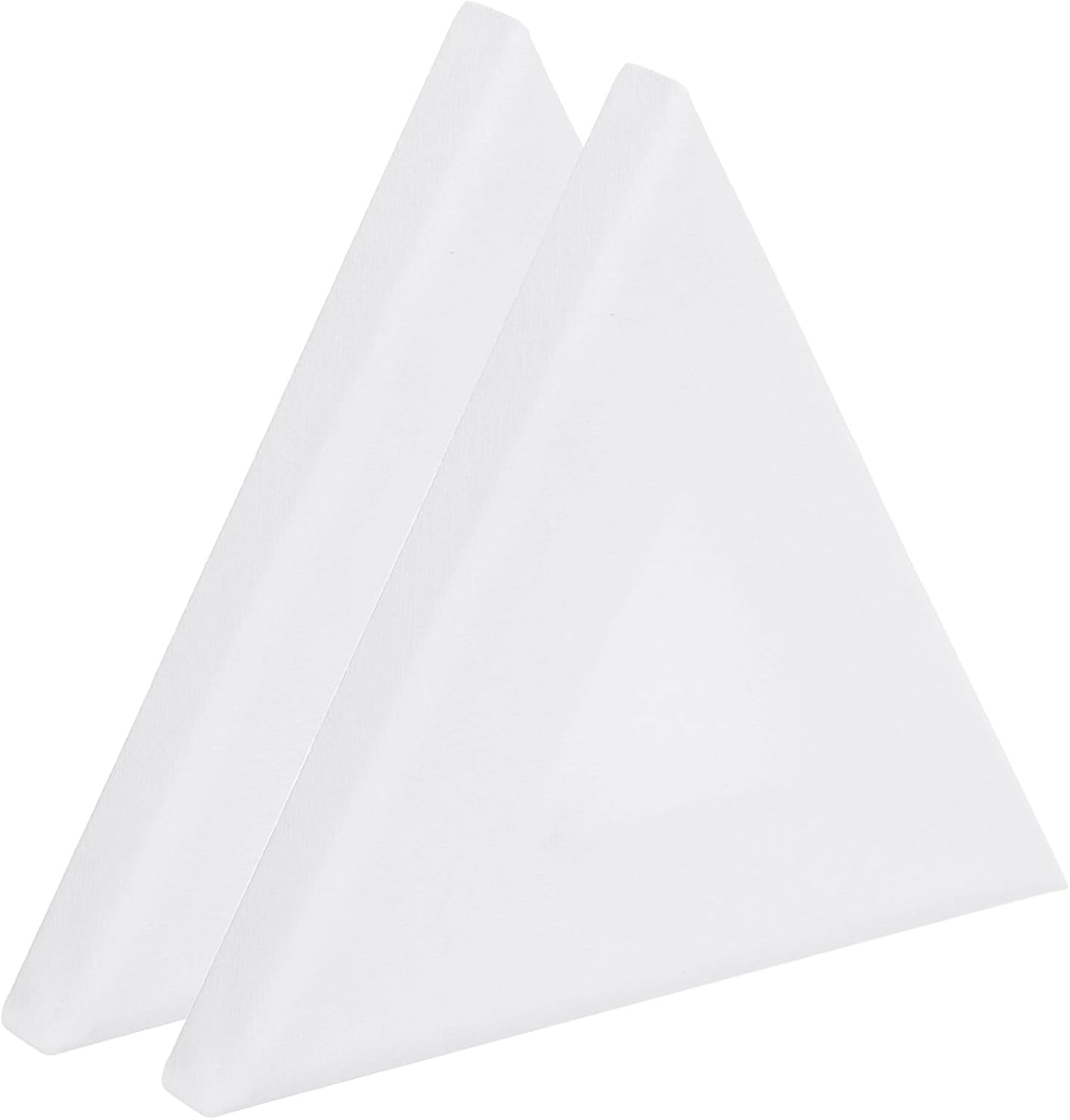 PATIKIL Paint Canvases for Painting, 2 Pack 6x5 Inch Triangle Wood Frame Stretched Blank Art Canvas Board Panels for Acrylic, Oil, Tempera Painting, White