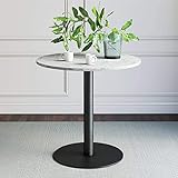 【Moderner Stil】 Dieser hohe Tisch eignet sich ideal zum Chatten und Restaurants in jedem Esszimmer, Schlafzimmer, Studie oder Bar, Milch-Tee-Shop, Nagel-Salon (nur der Tisch ist verkauft, andere Zubehör sind nicht inbegriffen)
