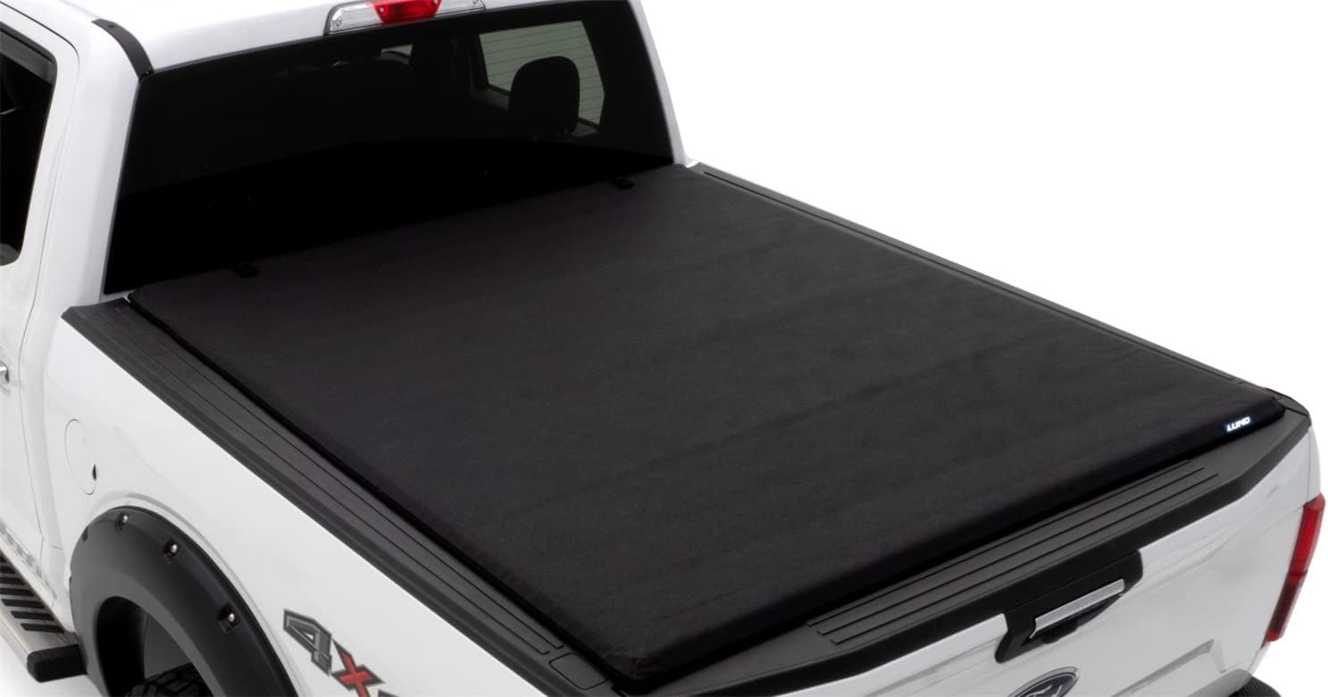 Lund Genesis Roll Up Soft Roll Up Truck Bed Tonneau Cover | 96016 | Fits 1994 - 2001 Dodge Ram 1500, 2002 2500/3500 8' Bed (96")