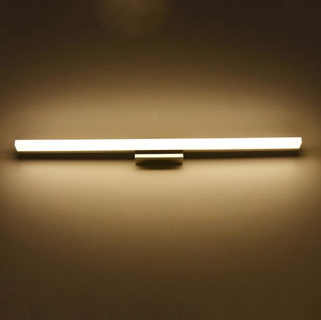 LED Badlampe Badleuchte Spiegellampe Spiegelleuchte Bad Leuchte Wandlampe Kaltweiß/Warmweiß Badezimmerlampe Badlampe Spiegel Wand Schminklicht 40~150cm (150CM warmes Licht)