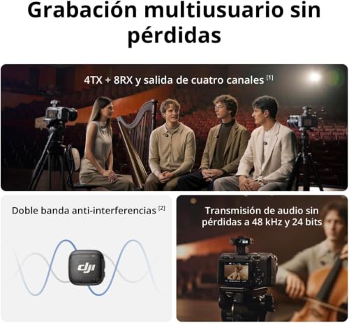 Transmisor dji Mic 3 elimina el mal audio de tu cámara o smartphone con este micrófono Mini 3