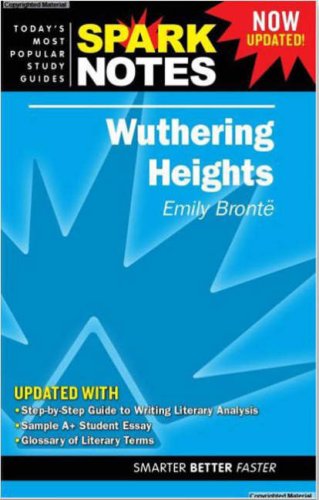 Spark Notes Wuthering Heights Emily Bronte