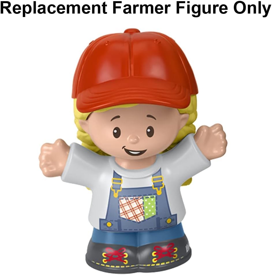 Mattel Replacement Part for Little People Caring for Animals Tractor Playset - GLT77 ~ Replacement Farmer Figure