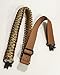 Ten Point Gear - 2 Point Gun Sling 550 Rated Outdoor Paracord with Adjustable Swivels and Clips for Rifle, Shotgun, and Crossbow Perfect for Hunting, Shooting, Gun Safety - Brown & Tan Camo