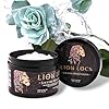 Lion Locs Hair Locking Dreads Moisturizer for Dreadlocks, Locks, Microlocs, Interlocks, Braids, Fauxlocs, Sisterlocks | – Large Container Residue and Build-Up Free (8oz) (Regular)