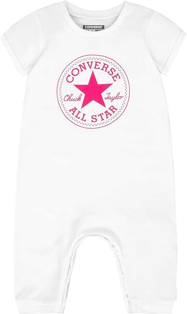 Amazon.com: Converse Chuck Patch Bebé Niños Niñas Niño Mono Mono Mono  Blanco/Rosa : Ropa, Zapatos y Joyería