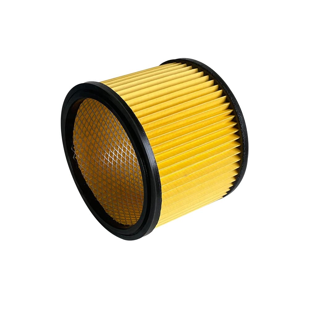 Trade-Shop 2 filtros redondos/filtros de pliegues/cartuchos de repuesto para Einhell TE-VC 2230 SA TE-VC 2340 SA TE-VC 2230 SAC TE-VC 2340 SAC