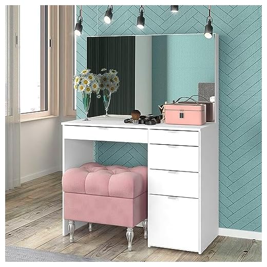 Penteadeira 5 Gavetas 1 Divisor Linden