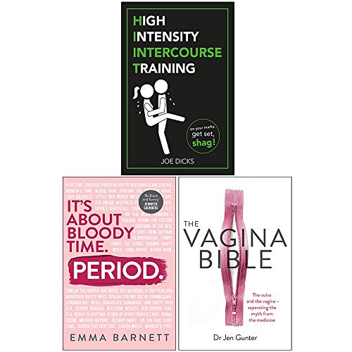 High Intensity Intercourse Training, Period [Hardcover], The Vagina Bible 3 Books Collection Set