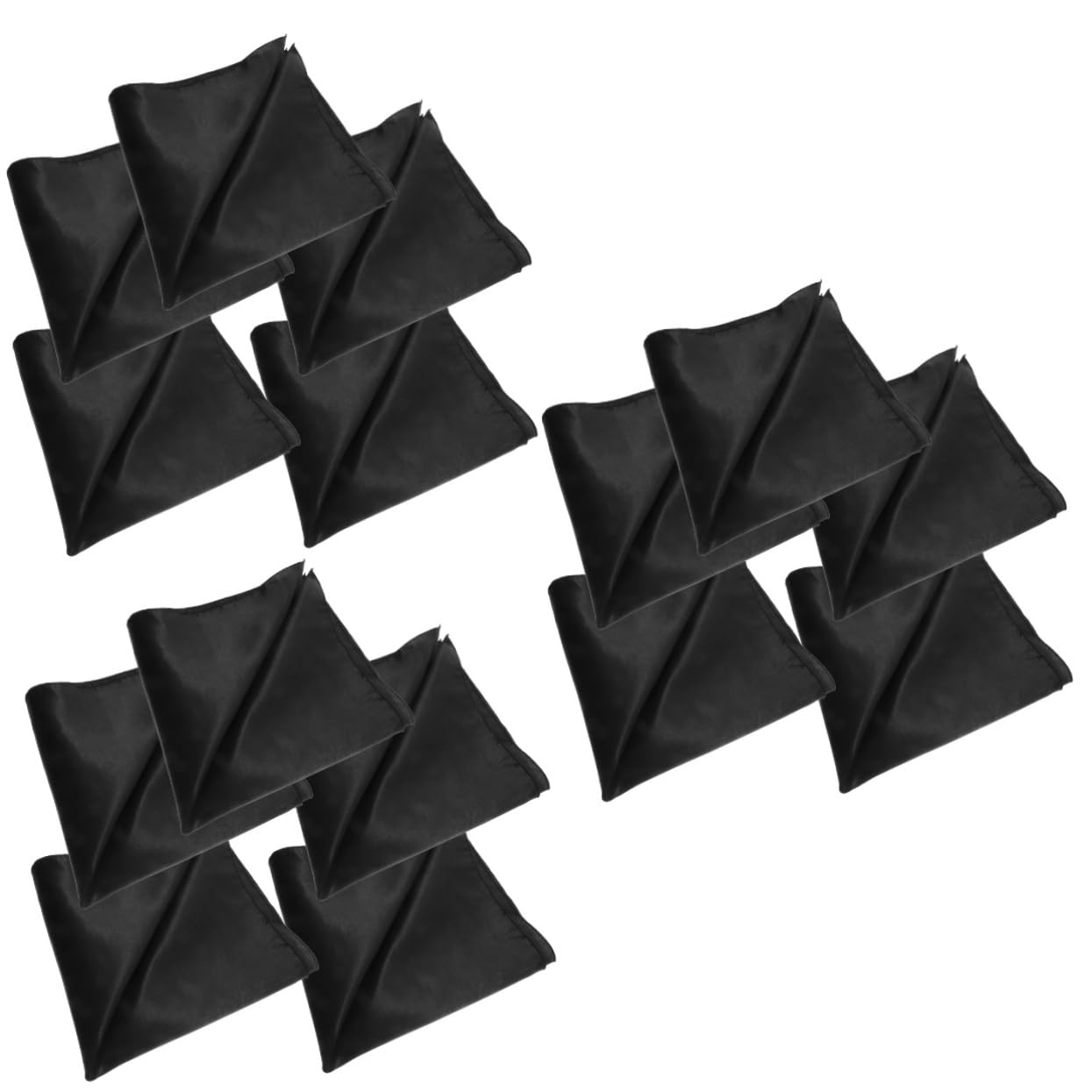 Serviettes de table satin Abaodam finies les serviettes jetables