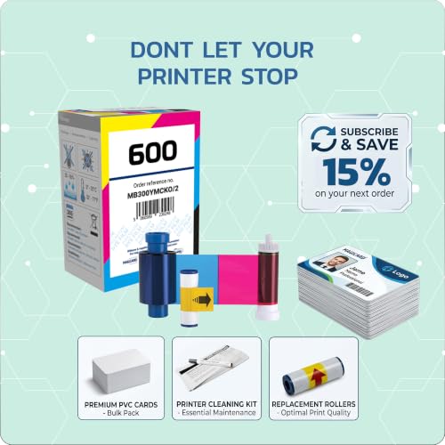 Cinta color Bodno Magicard 600 MB300YMCKO 300 impresiones miniatura 7