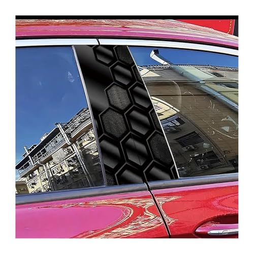 Film de protection en vinyle nid d'abeille anti-rayures pour pilier de porte de voiture - 3