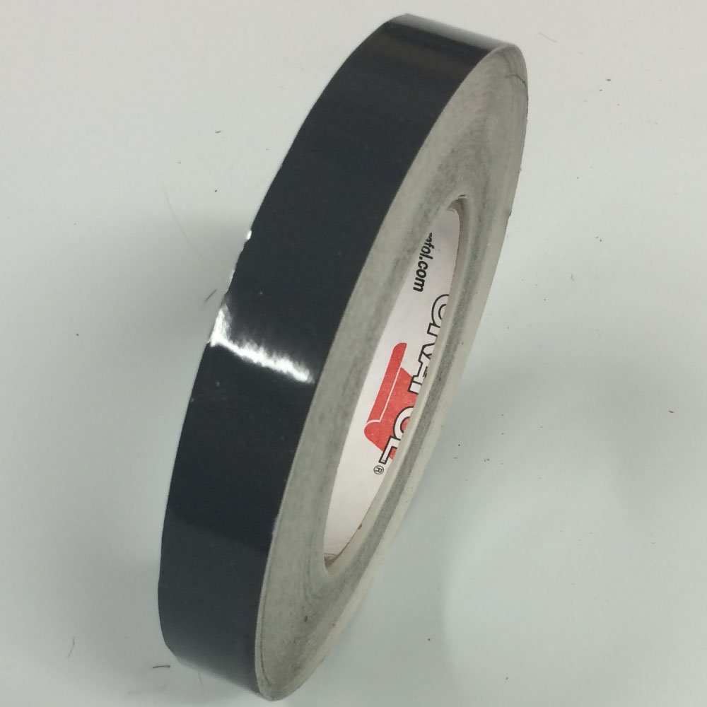 ORACAL Vinyl Striping Tape 651 - Pinstripes, Decals, Stickers, Striping - 1 inch x 150ft. roll - Dark Grey