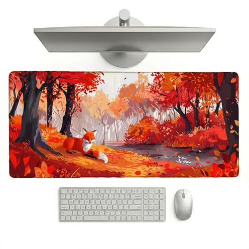 �f�X�N�}�b�g ���� 80*40cm *0.3cm �}�E�X�p�b�h XXL �L�[�{�[�h�p�b�h �ᖀ�C �K�x�ȕ\�ʖ��C ����~�� �h�� �f�X�N���[�N �T�����[�}�� PC �Q�[�}�[ e�X�|�[�c ���p [�X/����] L-x6678