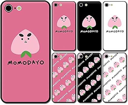 Amazon Co Jp スマホケース ラウンド ガラス 桃 もも ゆるキャラ フルーツ 01 ピンク Iphonexr 家電 カメラ