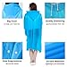 HLKZONE Rain Ponchos for Adults, [Pack of 2] Portable EVA Rain Coat Rain Jacket Reusable Raincoats with Drawstring Hood