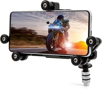 Motorcycle Phone Mount fit for Fork stem Hole 12mm -25mm for GSX-R750 CBR954RR VFR 800 Nin-ja 650 Phone Holder Type C