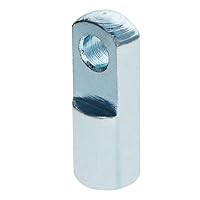 Vista 4 de Jutagoss Varilla del cilindro de aire de 5 piezas, extremo de horquilla 2.047 in longitud M10x1.25 rosca hembra conector Y