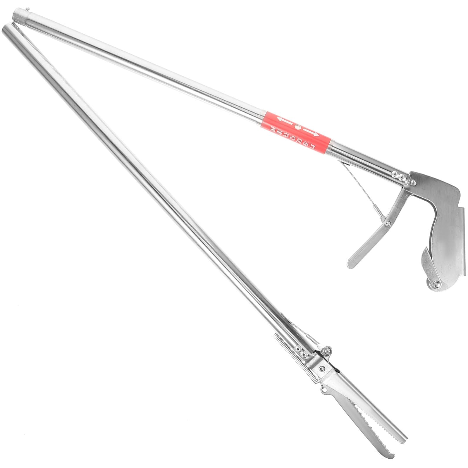 Alipis Pinza de Clip Multifuncional Acero en de para Inoxidable Alta Plegable Durabilidad y Captura para Uso Exteriores de Reptiles