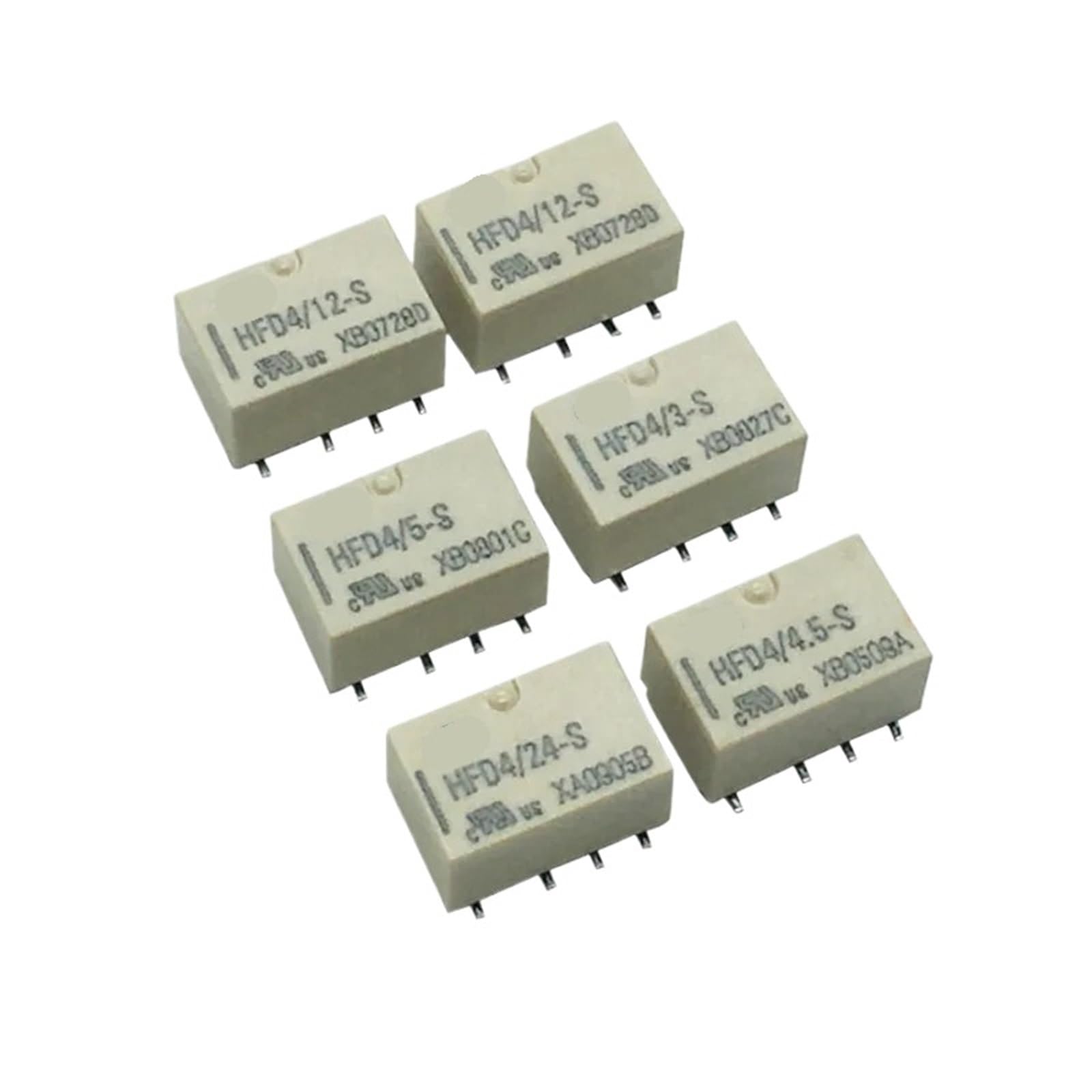 Relais de communication HFD4 5V à double inverseur 2A pour signal stable