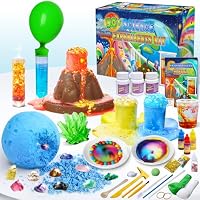 UNGLINGA Kit Científico con 50+ Experimentos para Niños, Kit de