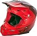 Produktbild Fly Racing F2 Carbon Motocross/Downhill Helm Pure matt-rot-schwarz S
