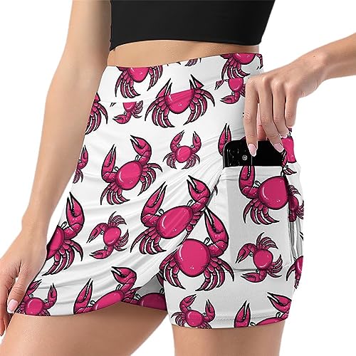 Jupe short de sport avec poche invisible pour ranger vos balles de tennis