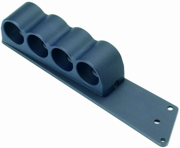 Mesa Tactical 91240 SureShell Aluminum Carrier for Moss 500/590 and Mav 88 (4-Shell, 12-GA)