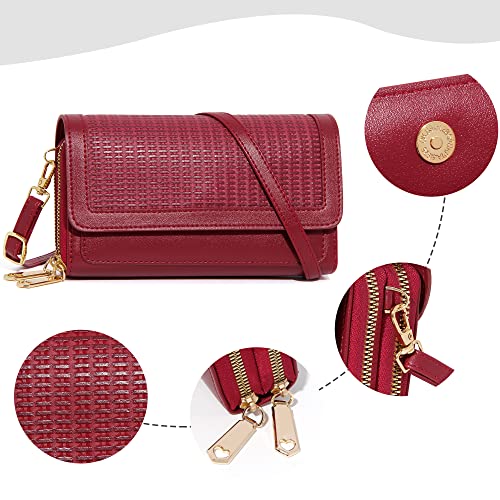 Badiya Small Crossbody Bags For Women Cell Phone Purse Wallet Shoulder Handbag With Credit Card Slots #TOP4