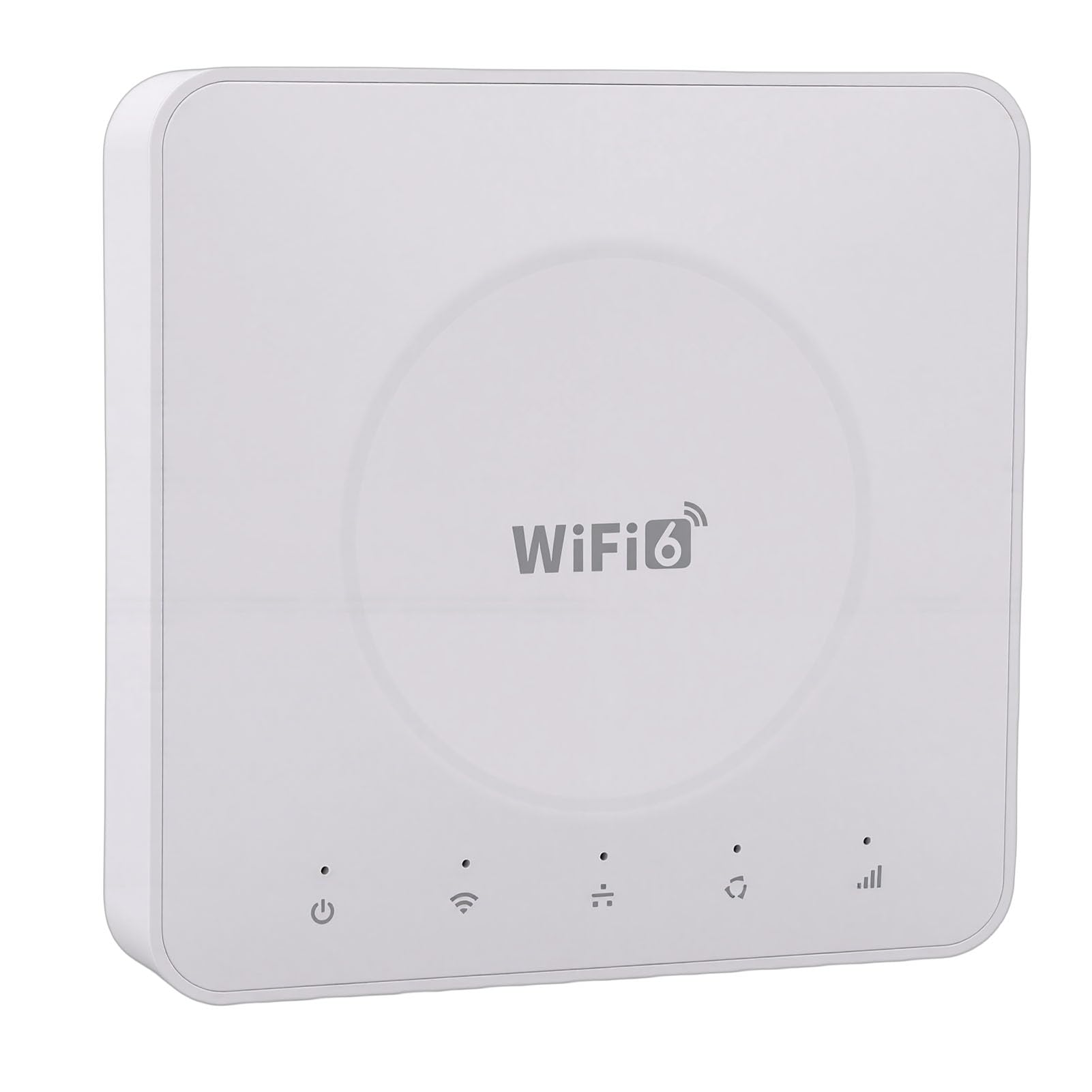 Router WiFi 6 4G CPE, materiał ABS, Duża prędkość 300 Mb/s, Podwójny Port LAN, Przenośny Mobilny Punkt Dostępu do Podróży i Pracy Zdalnej