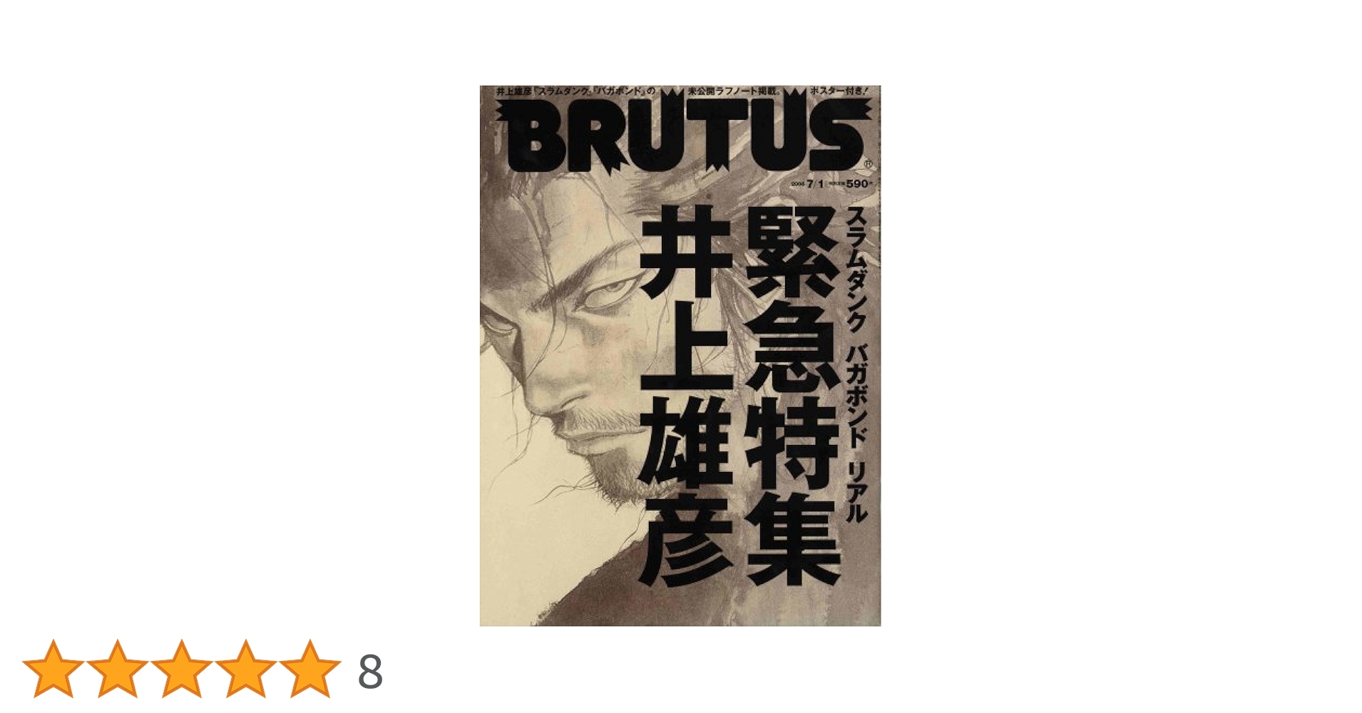 BRUTUS (ブルータス) 2008年 7/1号 [雑誌] |本 | 通販 | Amazon