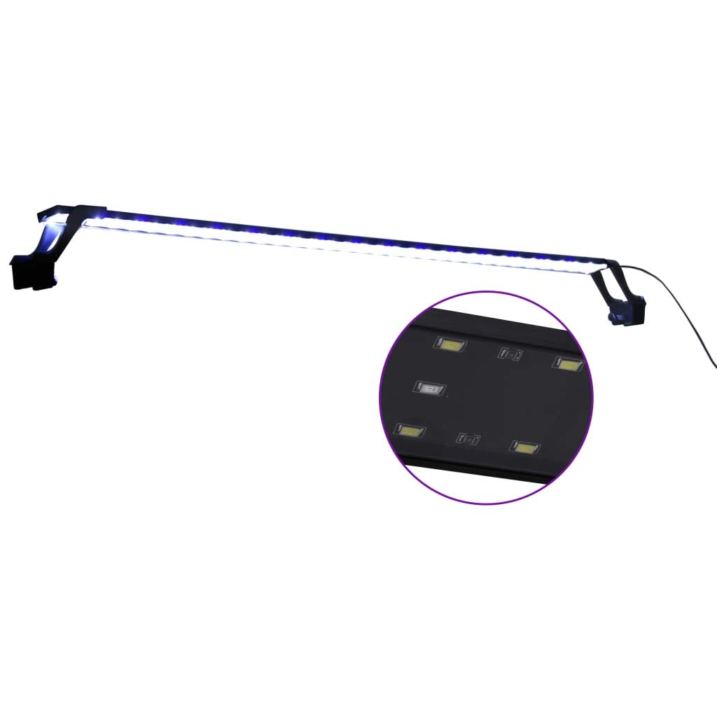 Luce a LED per Acquario con Morsetti 115-130 cm Blu e Bianco,Articoli per Animali,Animali Domestici - Articoli,Articoli per Pesci,Illuminazione per acquari-50956