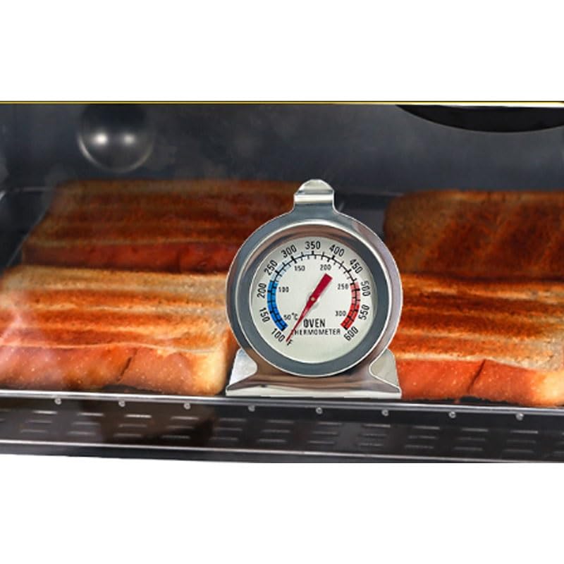 Stainless Steel High-Temperature Resistant in Baking Barbecue Grill Seat Type Oven Thermometer