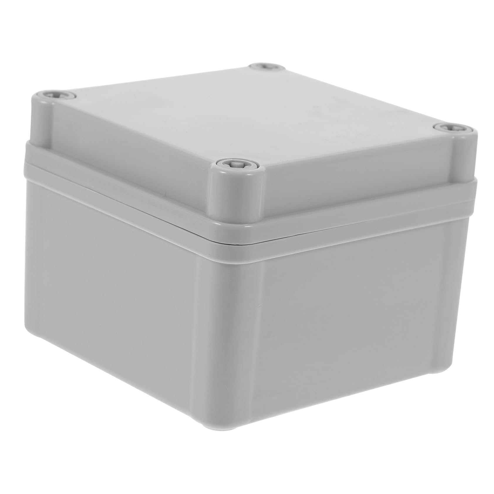 4pièces Boîte De Jonction Électrique Plastique Étanche Pour Extérieur Câblage Installation Rapide Et Pratique Résistante Aux Impacts Isolation Électrique Idéale Pour