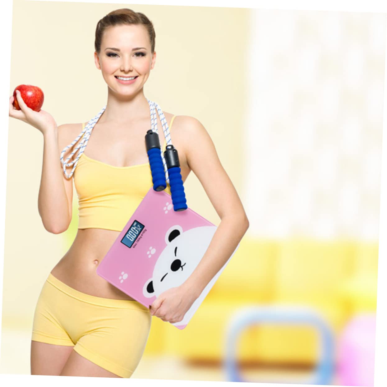 VICASKY Digital Cartoon Weight Scale for Boy Girl Toddlers and Pets High Precision Measurement with Easy Read Display Capacity for Home Use