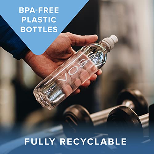 Voss Premium Still Bottled Water – Sports Cap Bottles – Naturally Pure, Crisp And Refreshing – Recyclable, Bpa Free Pet Plastic Water Bottles For Drinking And Hydration On-The-Go - 500Ml (Pack Of 24) #TOP4