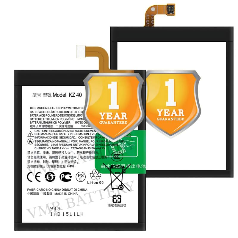 Image of Original KZ40 Battery Compatible for Motorola Moto Z4 - (3600mAh) - 1 Year Warranty K7