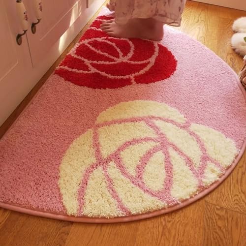 Tapis de bain rose de qualité supérieure doux et ultra absorbant - 3