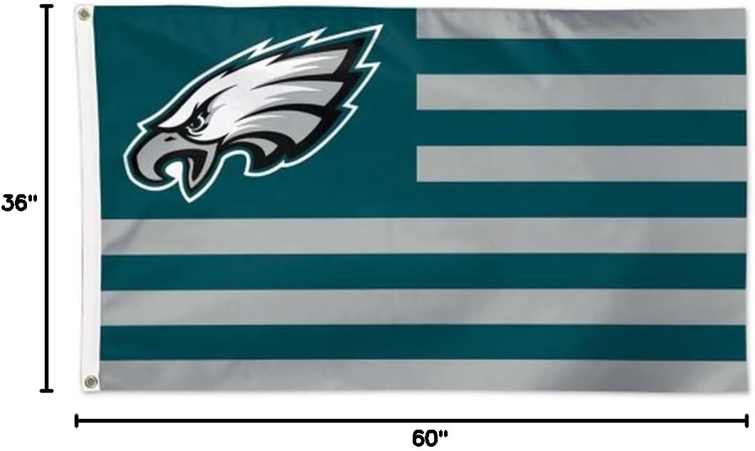 NFL Philadelphia Eagles Flag3'x5' Flag, Team Colors, One Size