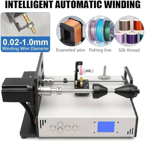 Bobinadora automática de bobinas para solucionar enredos con paso de ± 0,01 mm 5